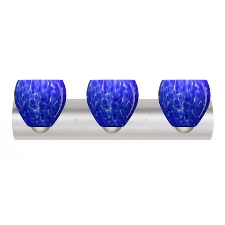 Besa Lighting 3WZ-412286-LED-SN Bolla 120v Vanity Vanity Lights